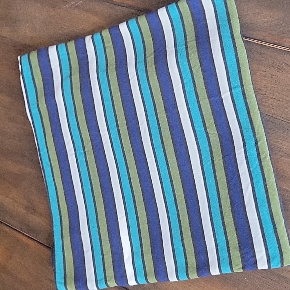 Kickee Pants Striped Swaddle Blanket